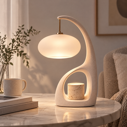 🪔 VEYRASY® Sculptural Hollow Table Lamp