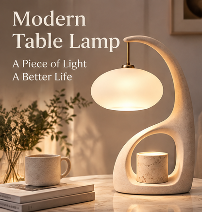 🪔 VEYRASY® Sculptural Hollow Table Lamp