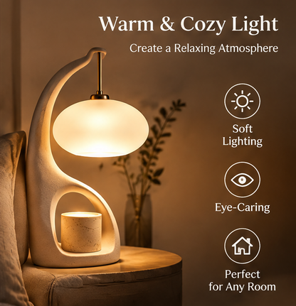 🪔 VEYRASY® Sculptural Hollow Table Lamp